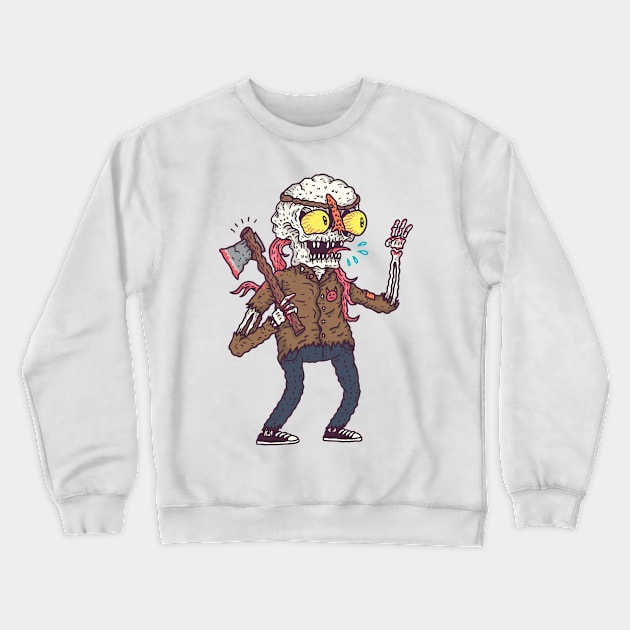 Willy the Wielder Crewneck Sweatshirt by hex